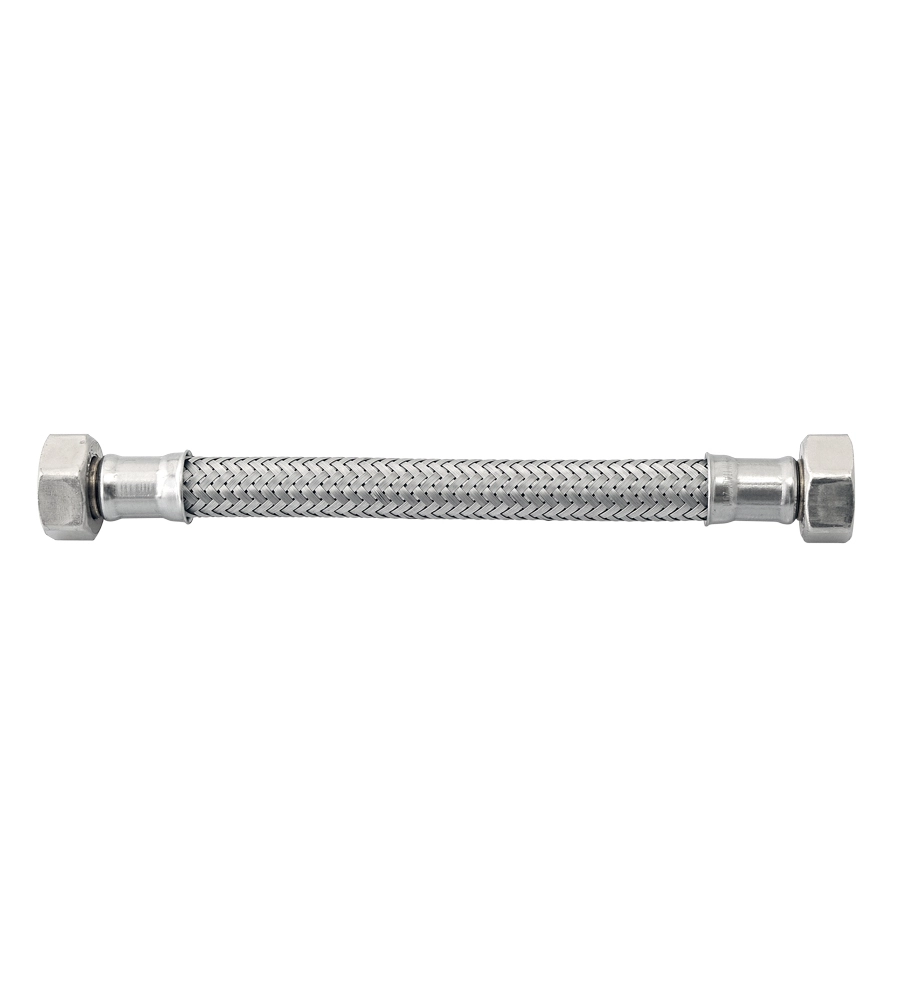 ATTACCO FLESSIBILE FLEX NORMALE - 1/2M-1/2F DA 30 CM.